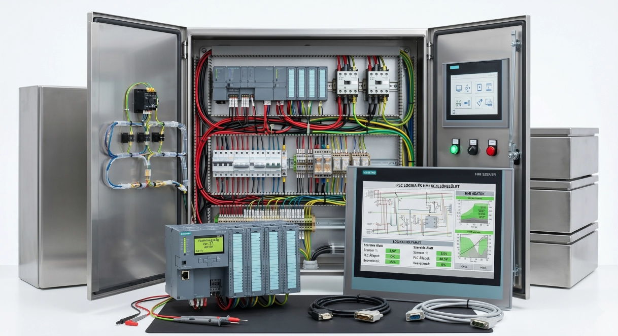 PLC és HMI